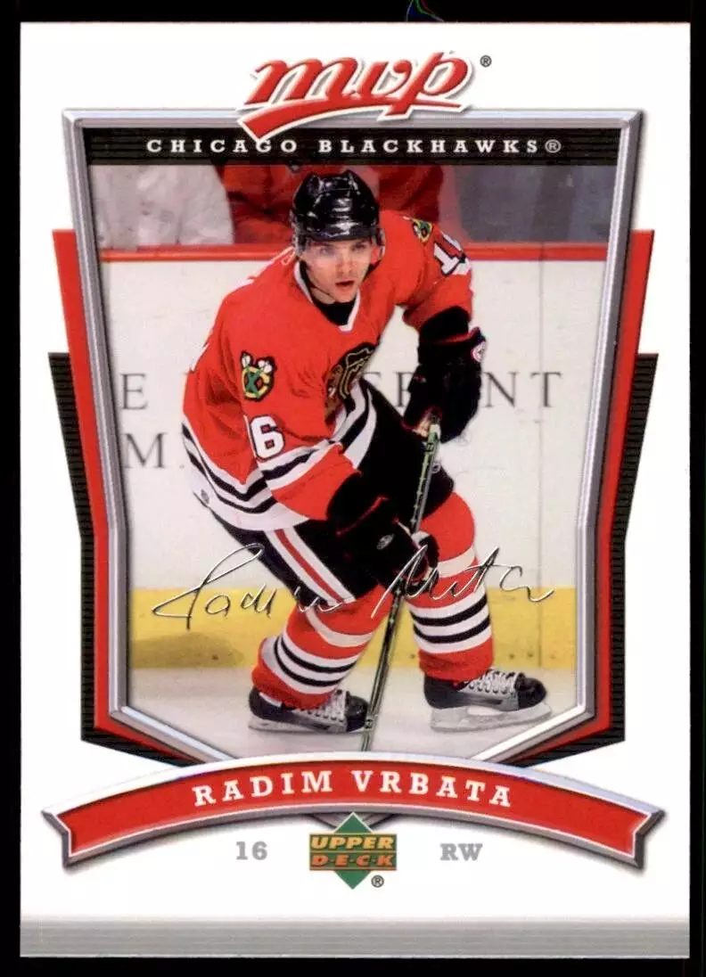 2007-08 Upper Deck MVP #17 Radim Vrbata