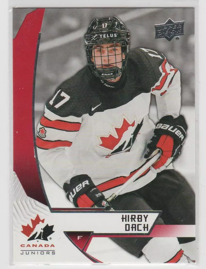 2019-20 Upper Deck Team Canada Juniors #7 Kirby Dach