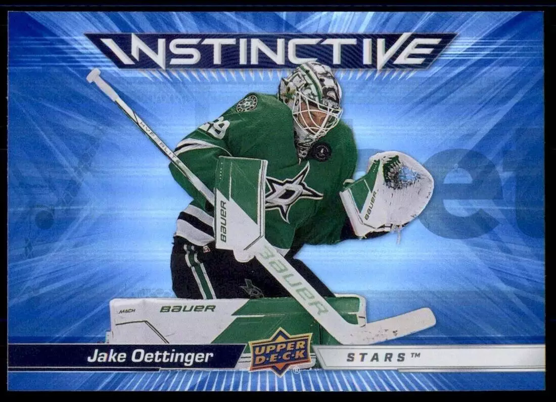 2023-24 Upper Deck Instinctive #IN5 Jake Oettinger