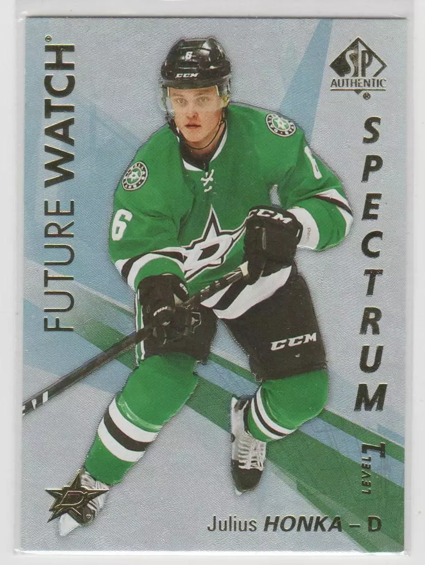 2016-17 SP Authentic Spectrum FX #S51 Julius Honka FW