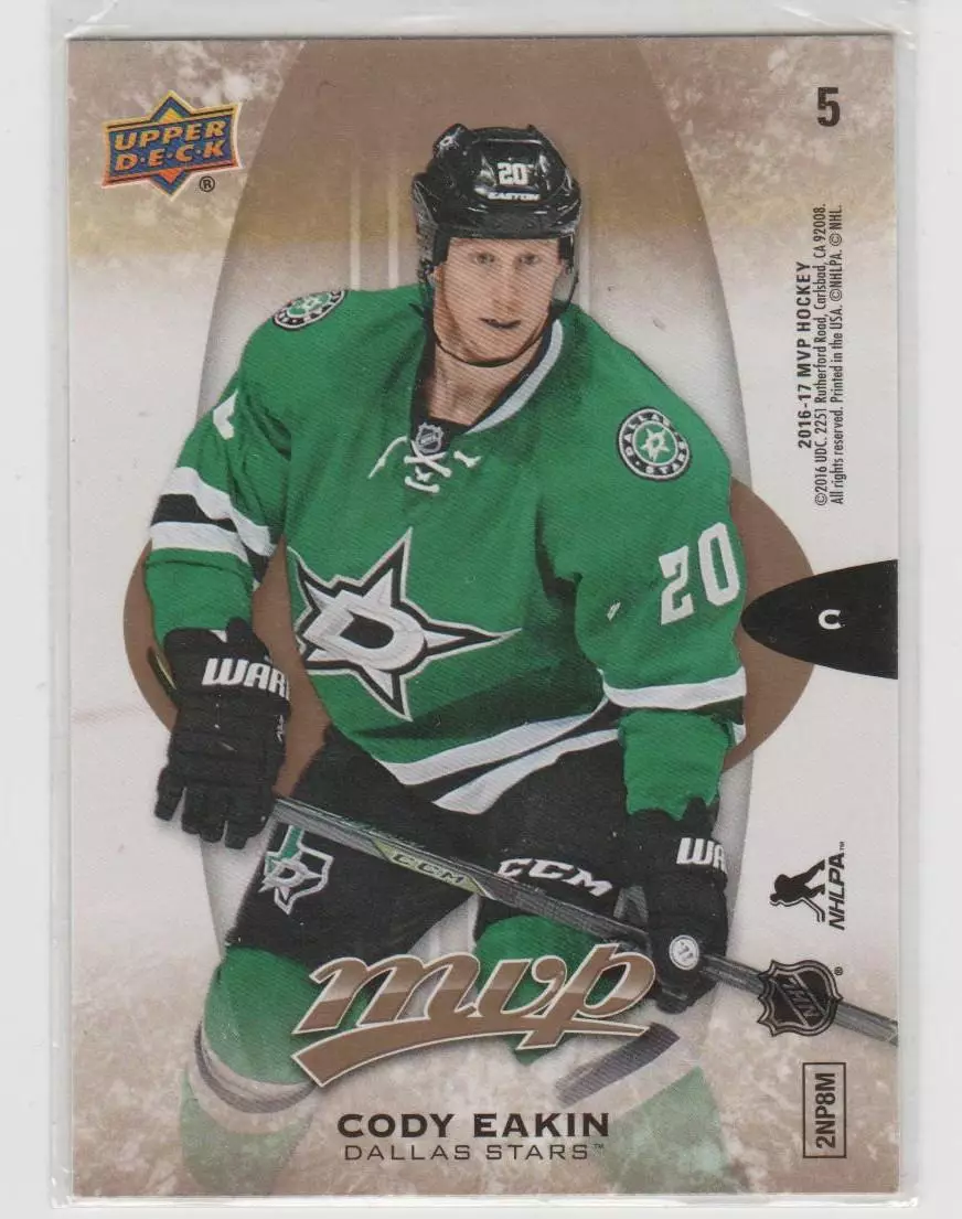 2016-17 Upper Deck MVP Puzzle Back #5 Cody Eakin