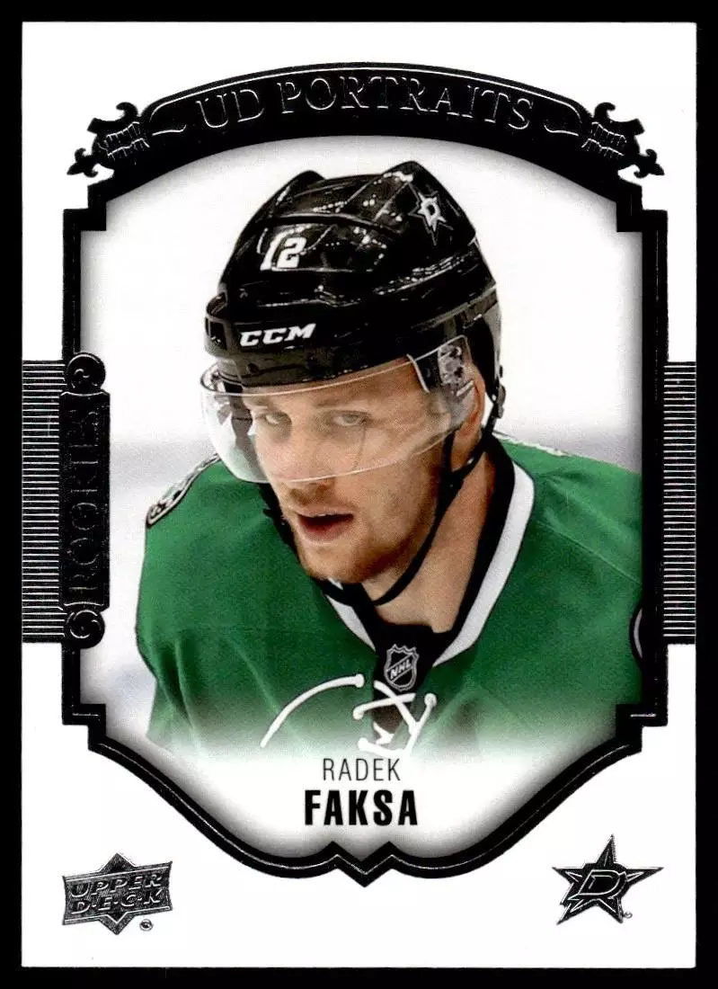 2015-16 Upper Deck UD Portraits #P104 Radek Faksa