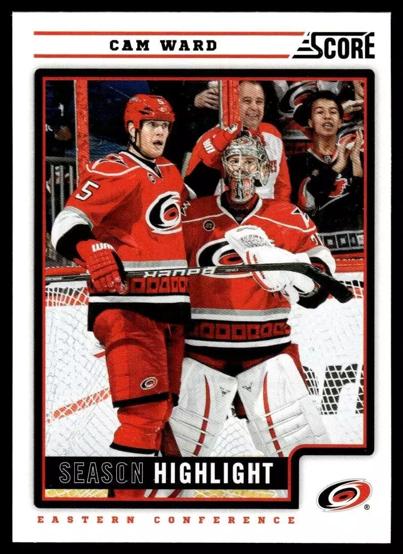 2012-13 Score #36 Cam Ward SH