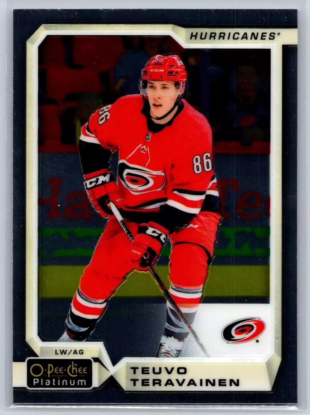 2018-19 O-Pee-Chee Platinum #108 Teuvo Teravainen