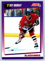 1991-92 Score American #53 Troy Murray