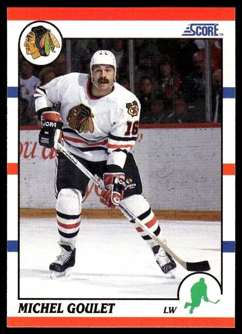 1990-91 Score #221 Michel Goulet