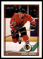 1991-92 O-Pee-Chee #106 Jeremy Roenick