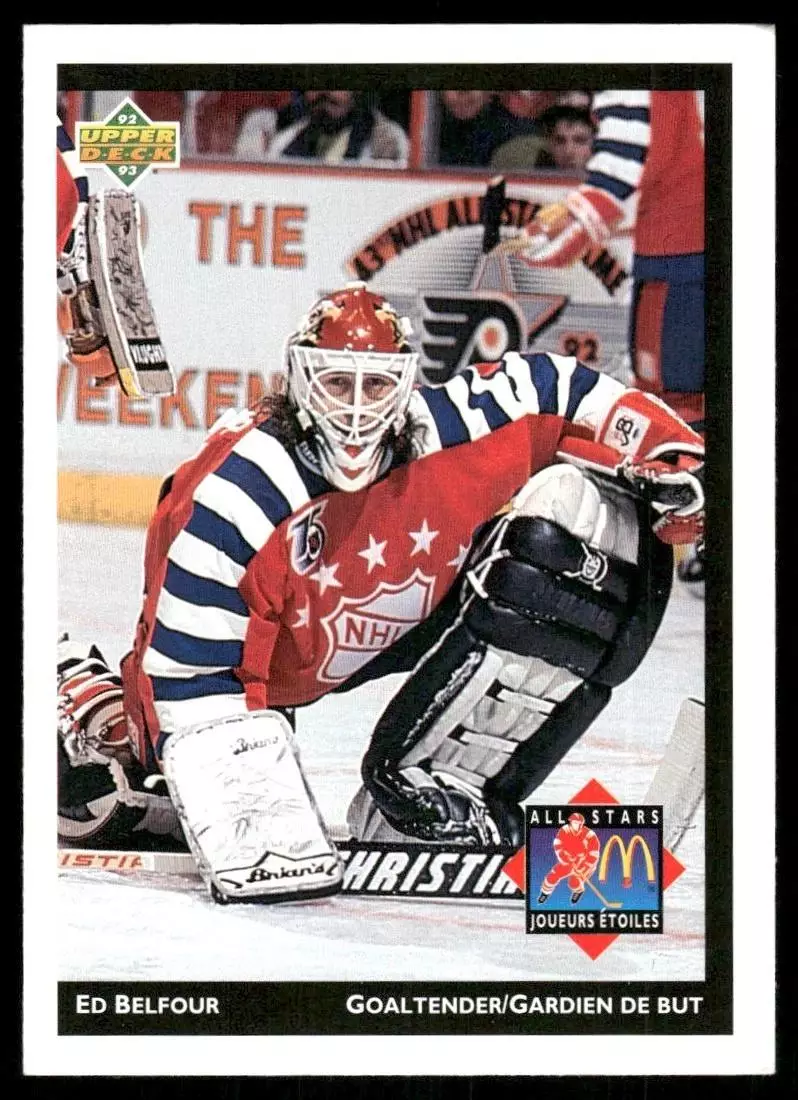 1992-93 McDonald's Upper Deck #1 Ed Belfour