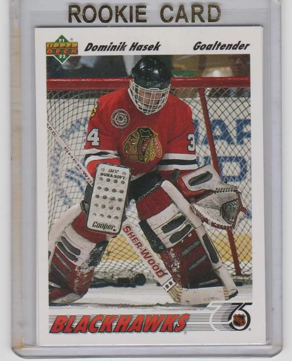 1991-92 Upper Deck #335 Dominik Hasek RC