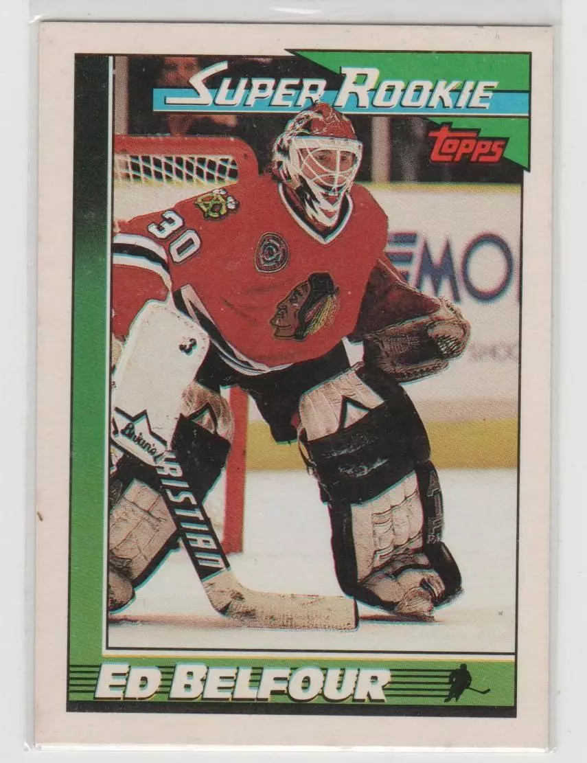1991-92 Topps #4 Ed Belfour SR