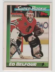 1991-92 Topps #4 Ed Belfour SR