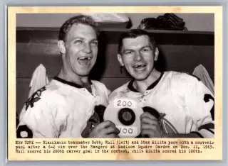 2011-12 Parkhurst Champions #126 Bobby Hull/Stan Mikita WIRE