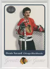 2001-02 Greats of the Game #22 Denis Savard