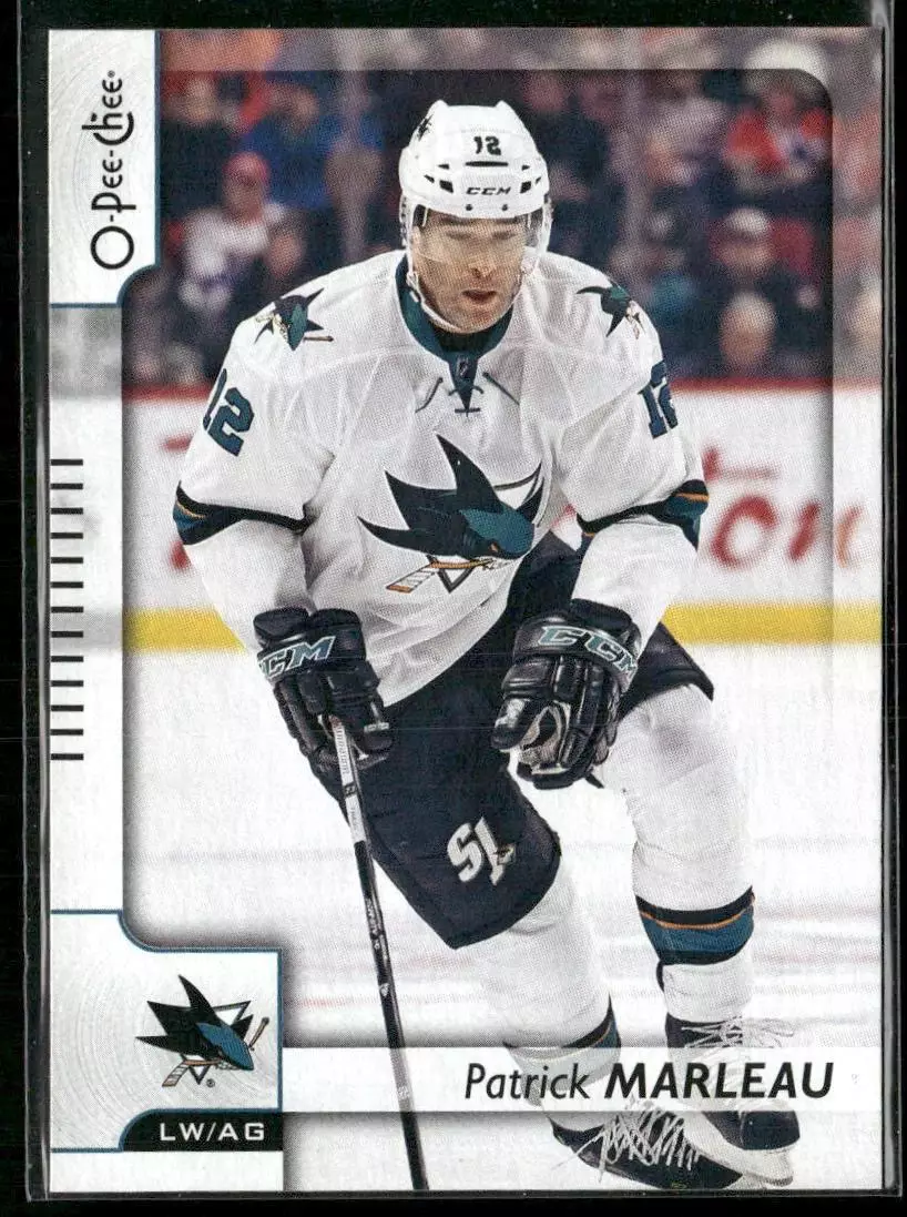 2017-18 O-Pee-Chee #436 Patrick Marleau