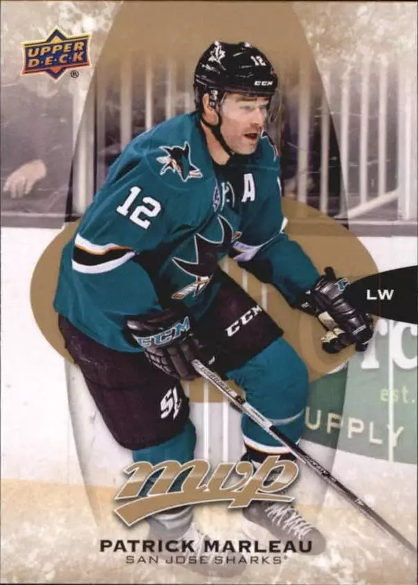 2016-17 Upper Deck MVP #127 Patrick Marleau