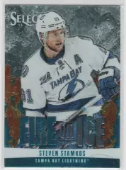 2013-14 Select Fire on Ice Stars Blue #FS32 Steven Stamkos