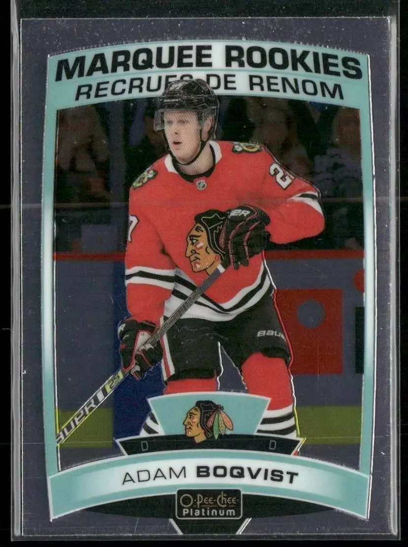 2019-20 O-Pee-Chee Platinum #170 Adam Boqvist RC