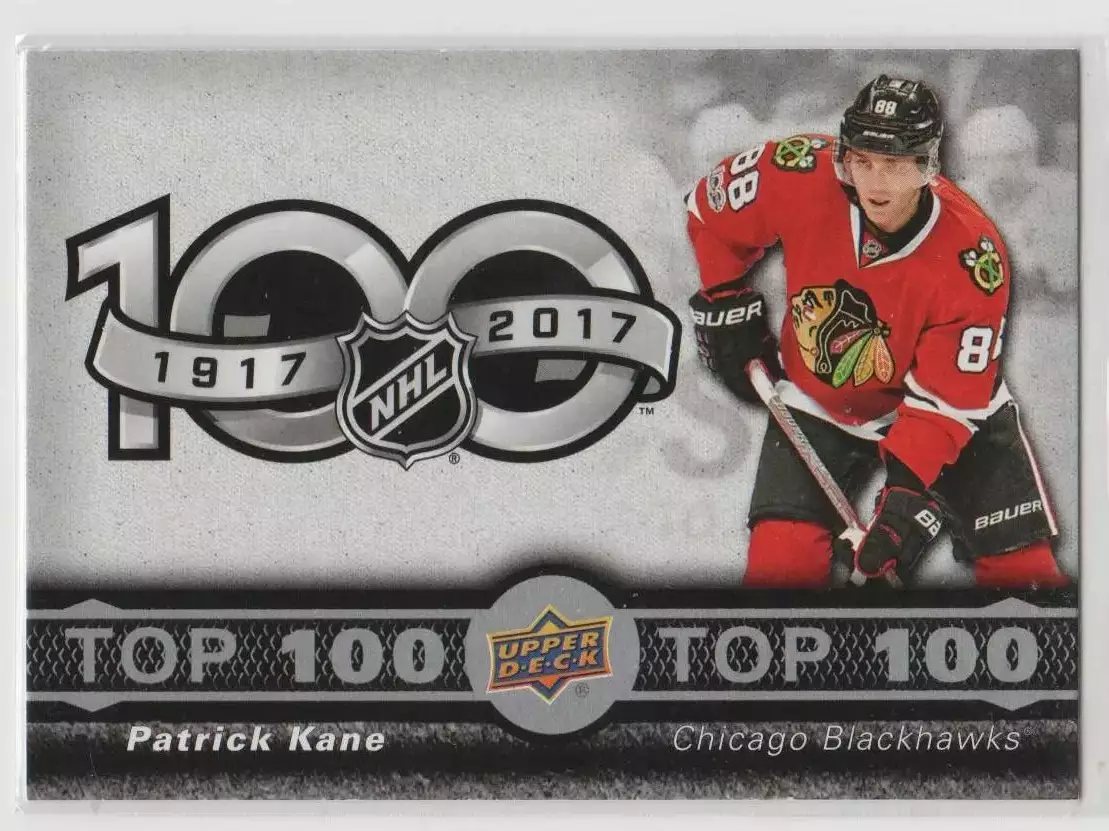 2017-18 Upper Deck Tim Hortons Top 100 #TOP4 Patrick Kane