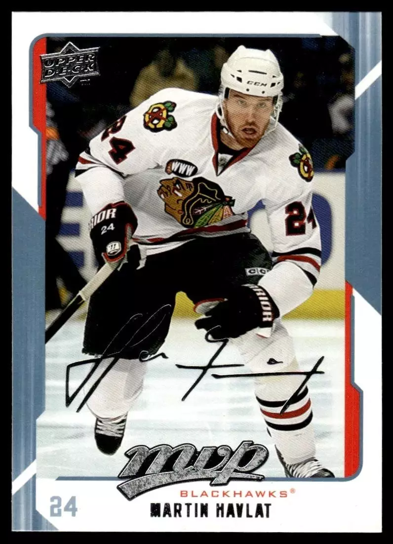 2008-09 Upper Deck MVP #67 Martin Havlat