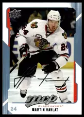 2008-09 Upper Deck MVP #67 Martin Havlat