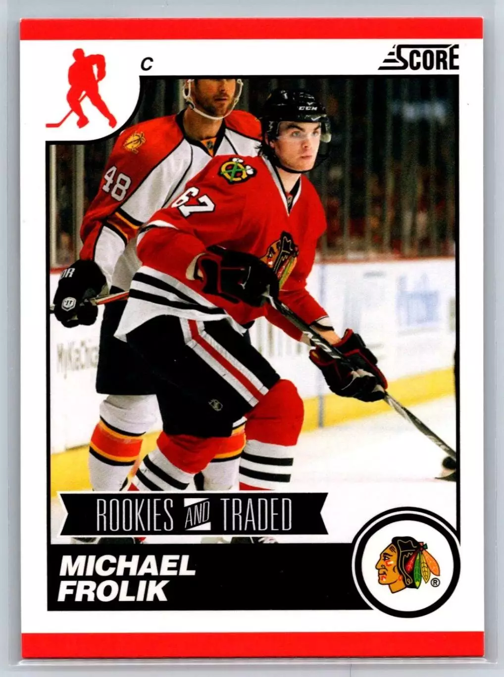 2010-11 Score #587 Michael Frolik