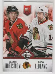 2012-13 Limited Rookie Redemption #6 Joakim Nordstrom/Drew LeBlanc 313\499