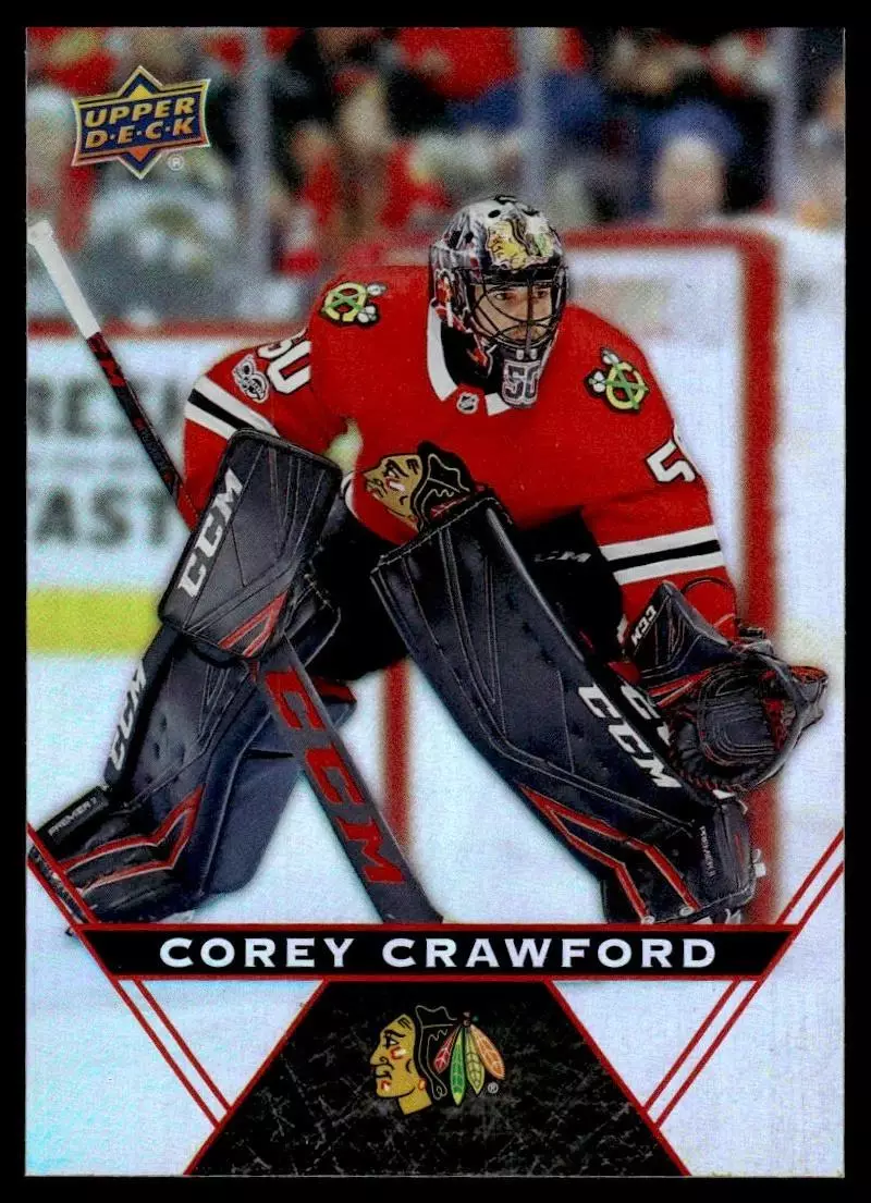2018-19 Upper Deck Tim Hortons #20 Corey Crawford