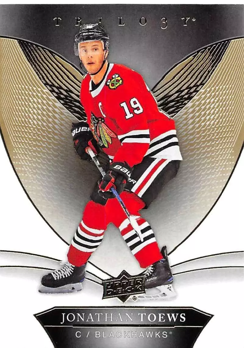 2018-19 Upper Deck Trilogy #40 Jonathan Toews