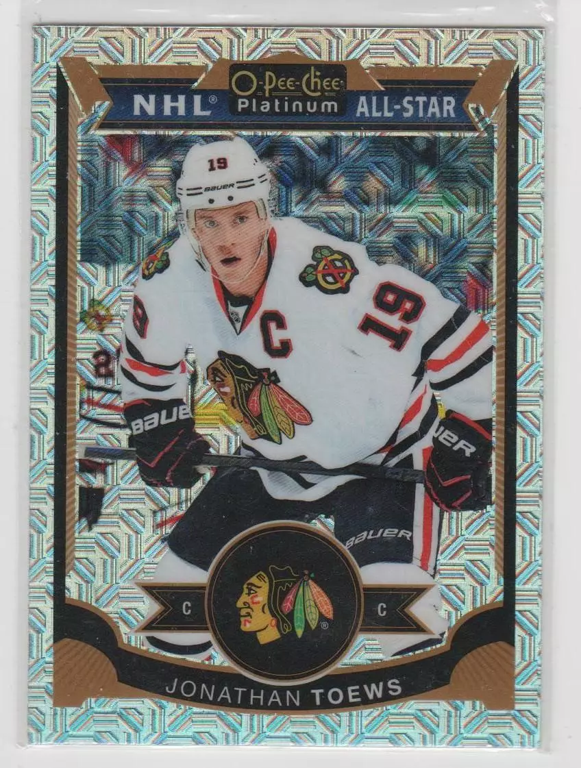 2015-16 O-Pee-Chee Platinum Traxx #125 Jonathan Toews