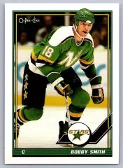 1991-92 O-Pee-Chee #398 Bobby Smith