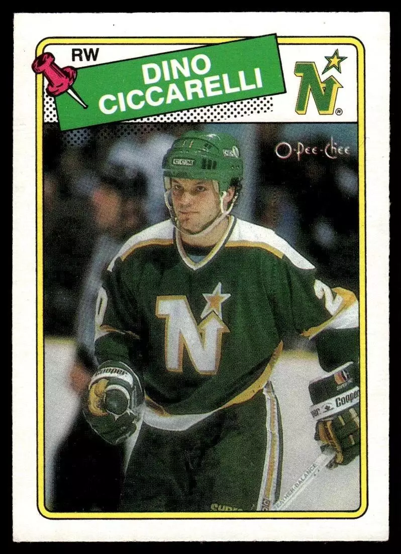1988-89 O-Pee-Chee #175 Dino Ciccarelli