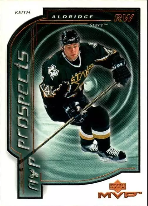2000-01 Upper Deck MVP #192 Keith Aldridge RC