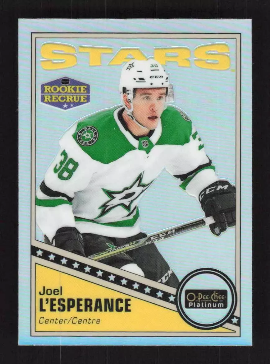 2019-20 O-Pee-Chee Platinum Retro Rainbow #R78 Joel L'Esperance