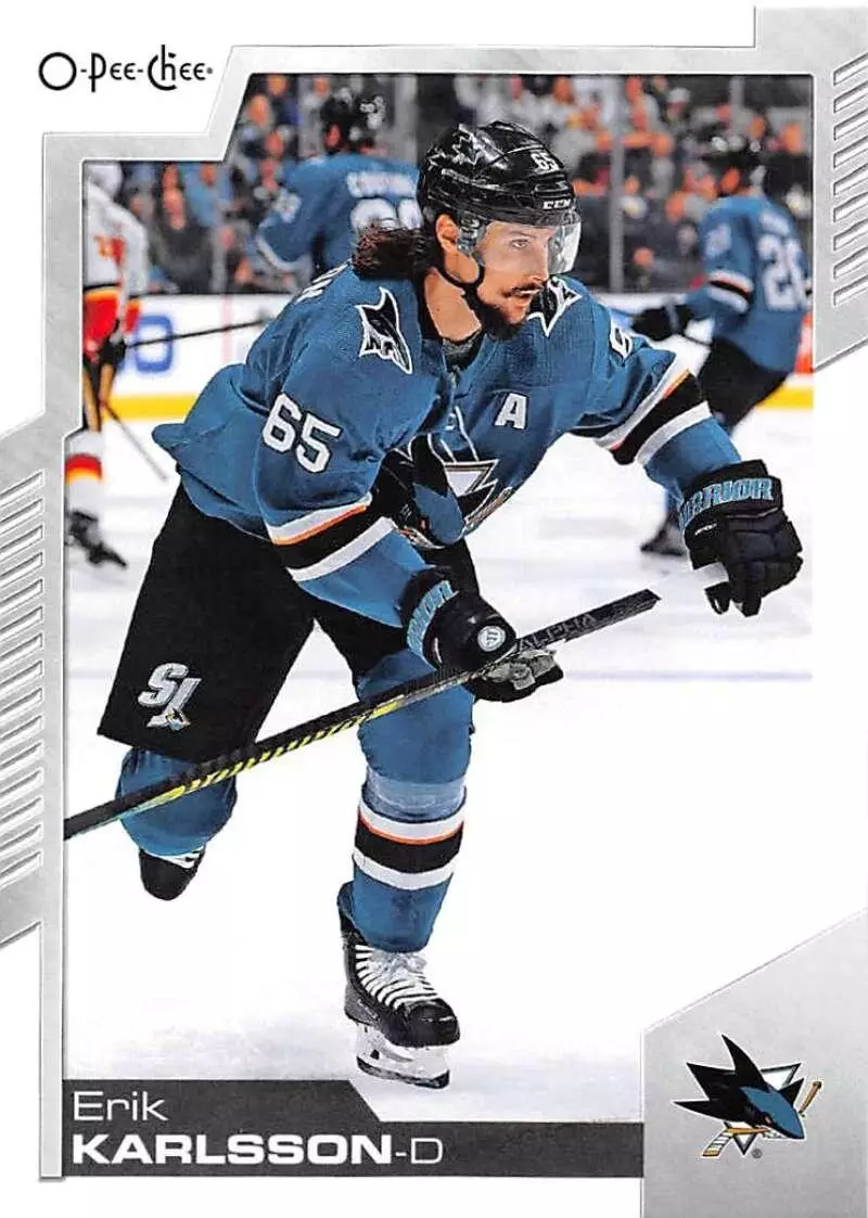 2020-21 O-Pee-Chee #439 Erik Karlsson