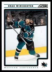 2012-13 Score #398 Brad Winchester