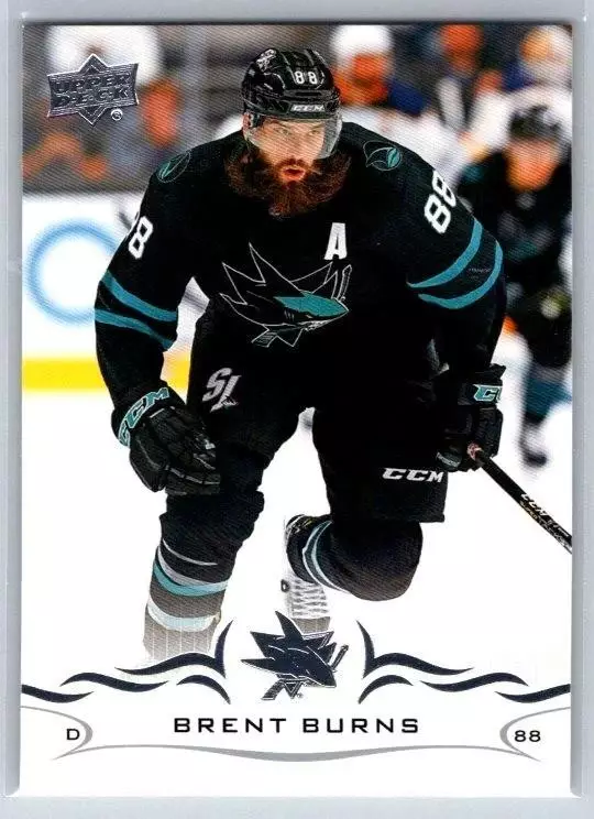 2018-19 Upper Deck #399 Brent Burns