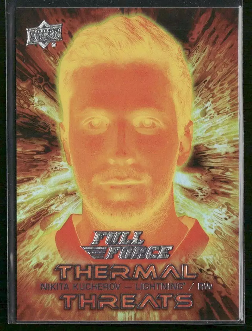 2015-16 Upper Deck Full Force Thermal Threats #TTNK Nikita Kucherov