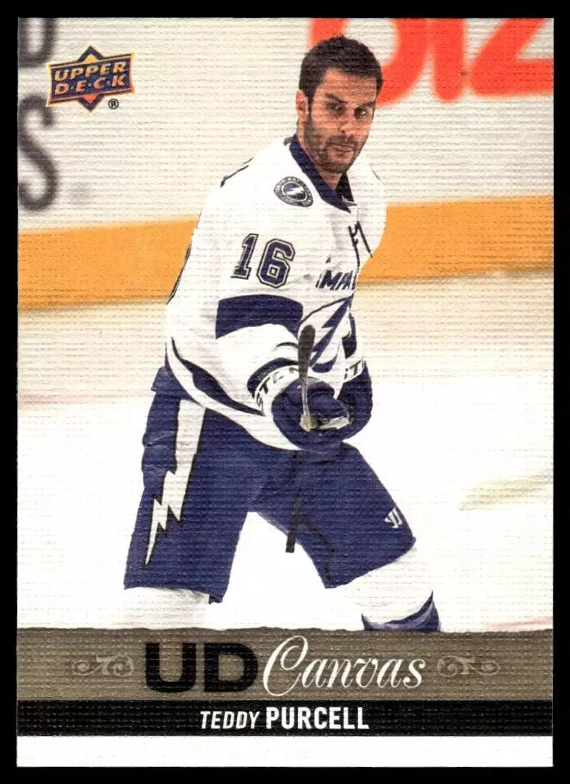2013-14 Upper Deck Canvas #C42 Teddy Purcell