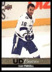 2013-14 Upper Deck Canvas #C42 Teddy Purcell