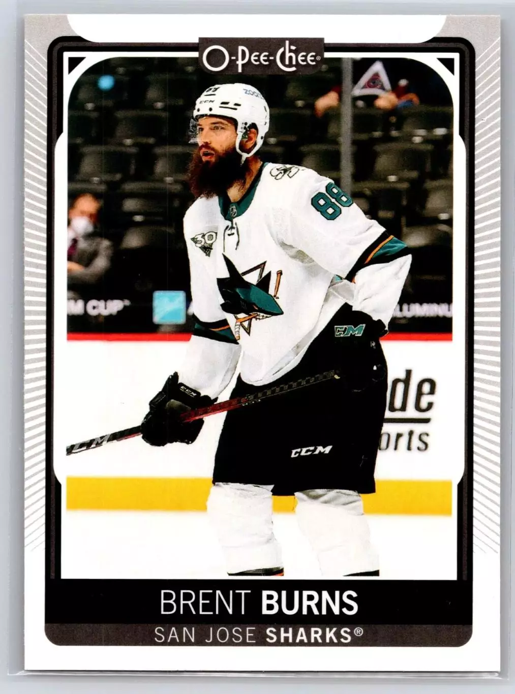 2021-22 O-Pee-Chee #408 Brent Burns