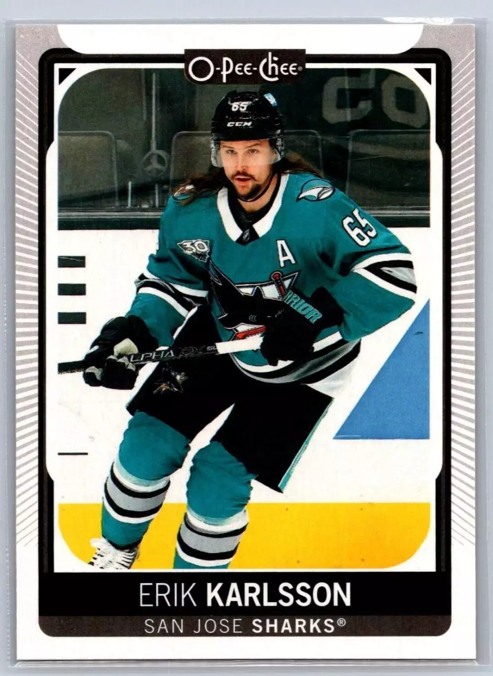 2021-22 O-Pee-Chee #11 Erik Karlsson