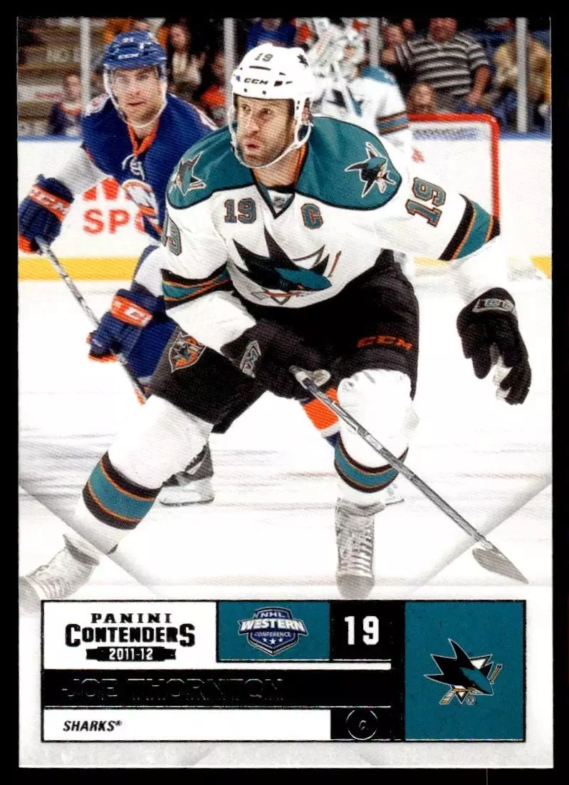 2011-12 Panini Contenders #19 Joe Thornton
