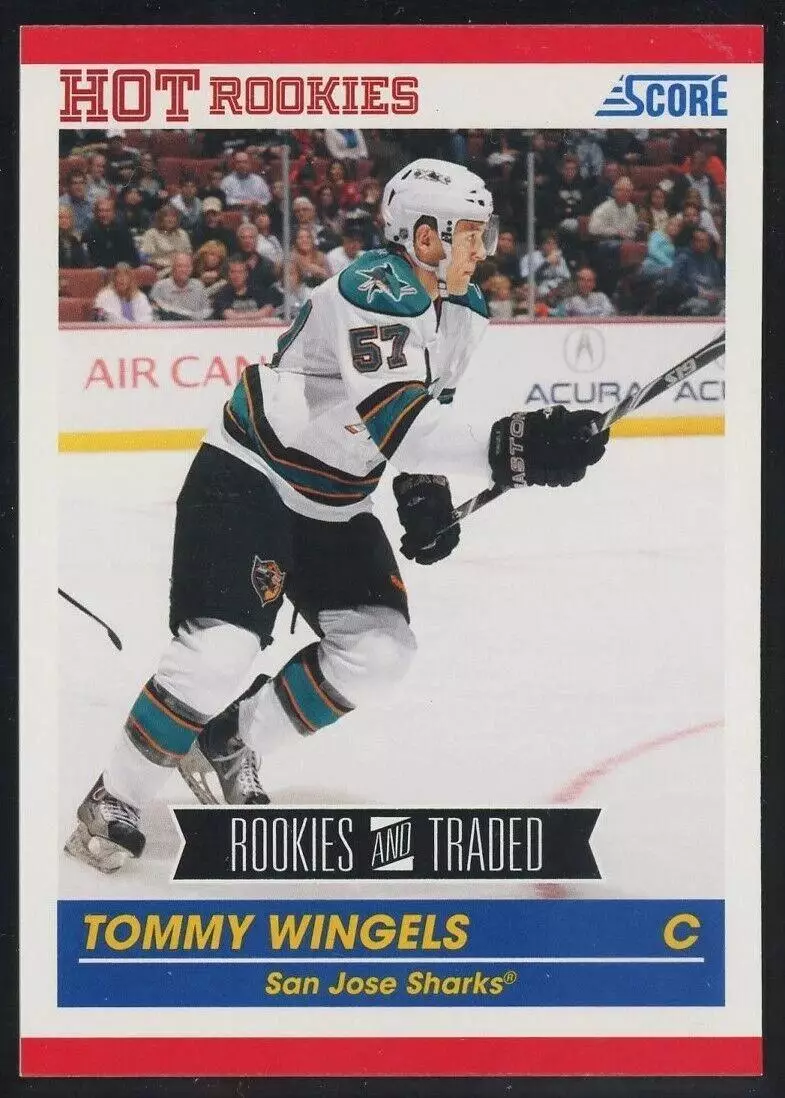 2010-11 Score #656 Tommy Wingels RC