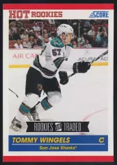 2010-11 Score #656 Tommy Wingels RC