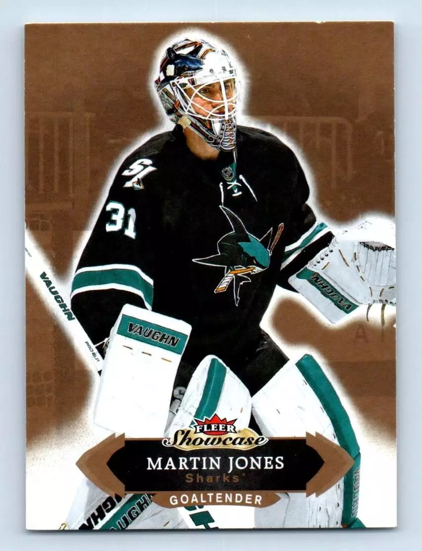 2016-17 Fleer Showcase #99 Martin Jones