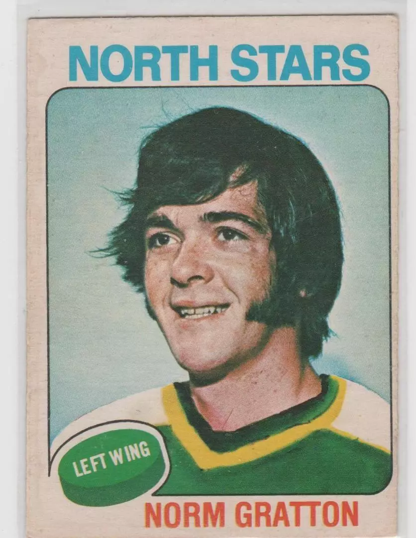 1975-76 O-Pee-Chee #34 Norm Gratton