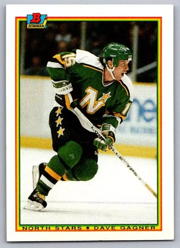1990-91 Bowman #186 Dave Gagner
