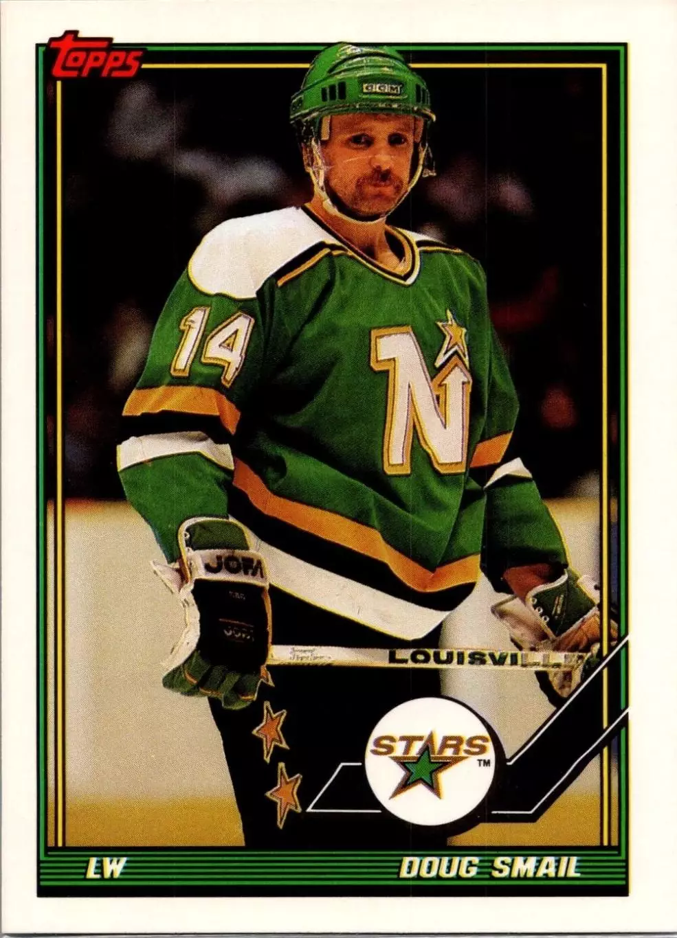 1991-92 Topps #334 Doug Smail