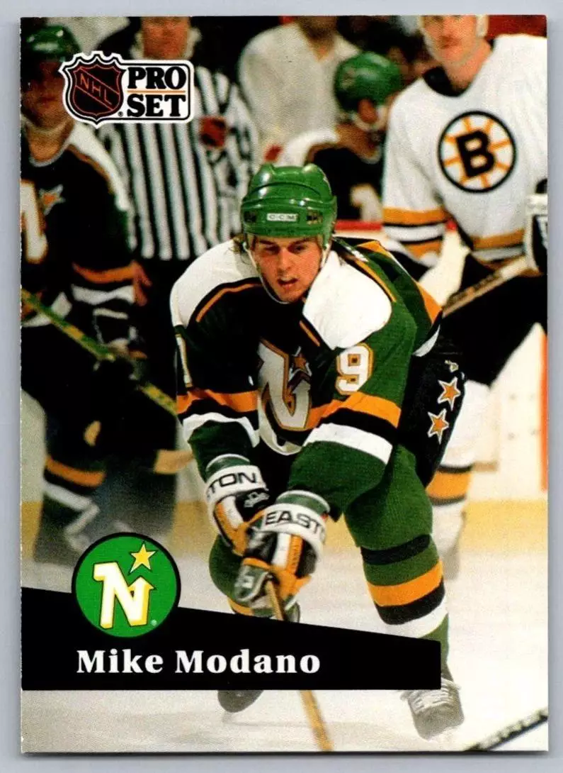 1991-92 Pro Set #105 Mike Modano