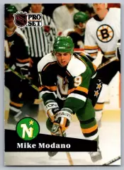 1991-92 Pro Set #105 Mike Modano